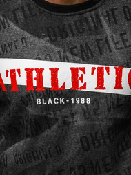 Grafitinis vyriškas džemperis OZONEE JS/DD236