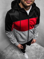 Pilkas vyriškas džemperis OZONEE JS/YD88012Z