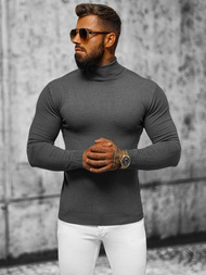 Grafitinis vyriškas megztinis OZONEE NB/MMB600/3Z