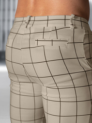 Smėliniai Vyriškos Chino Kelnės OZONEE O/P4009Z