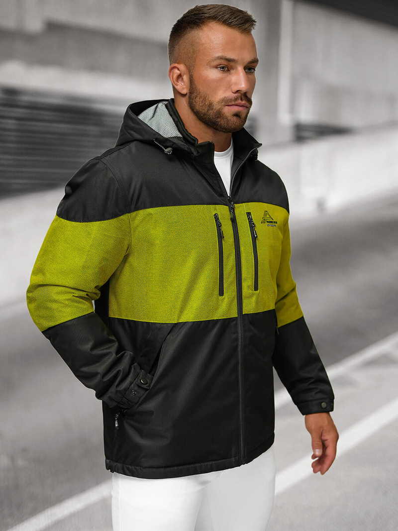 Juoda vyriška striukė OZONEE JS/22M310/392Z