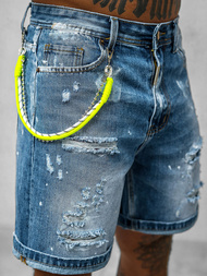 Mėlyni vyriški šortai OZONEE O/VIP-2441