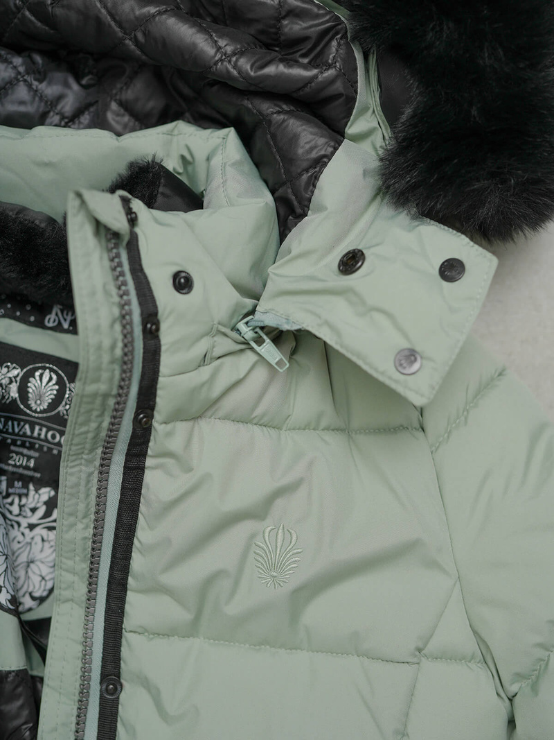 Mėtinė moteriška striukė OZONEE O/W377Z