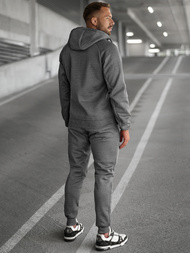 Grafitinis vyriškas sportinis kostiumas OZONEE JS/8C1967/5