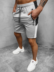 Pilkas vyriški sportiniai šortai OZONEE JS/68007/2