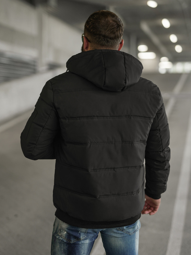 Juoda vyriška striukė OZONEE JS/31M5003Z