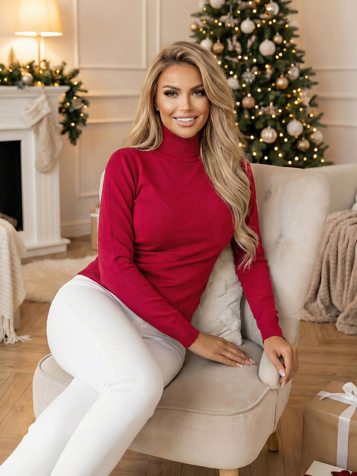 Bordinis moteriškas megztinis OZONEE JS/8003/5Z