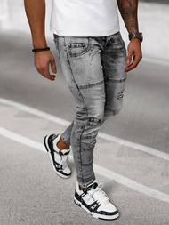 Grafitiniai vyriški džinsai OZONEE NB/MP0163N