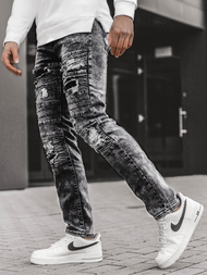 Grafitinės vyriškos džinso kelnės OZONEE V/19194