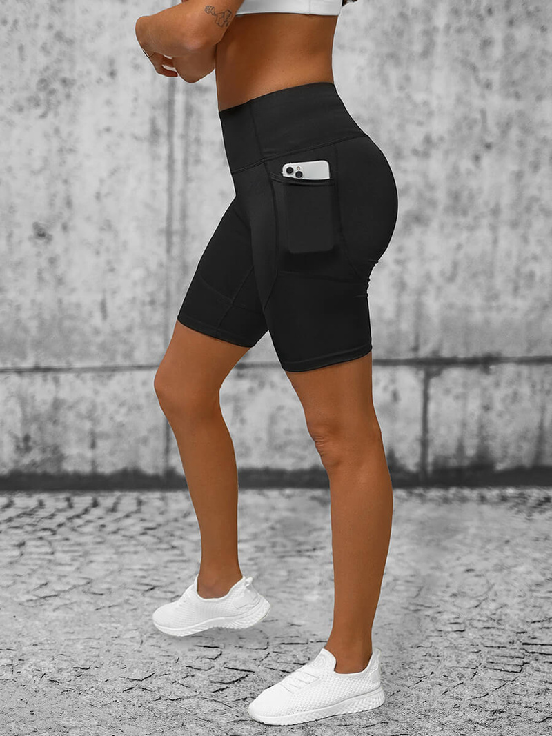 Trumpos moteriškos tamprės juodos OZONEE O/YY9251A