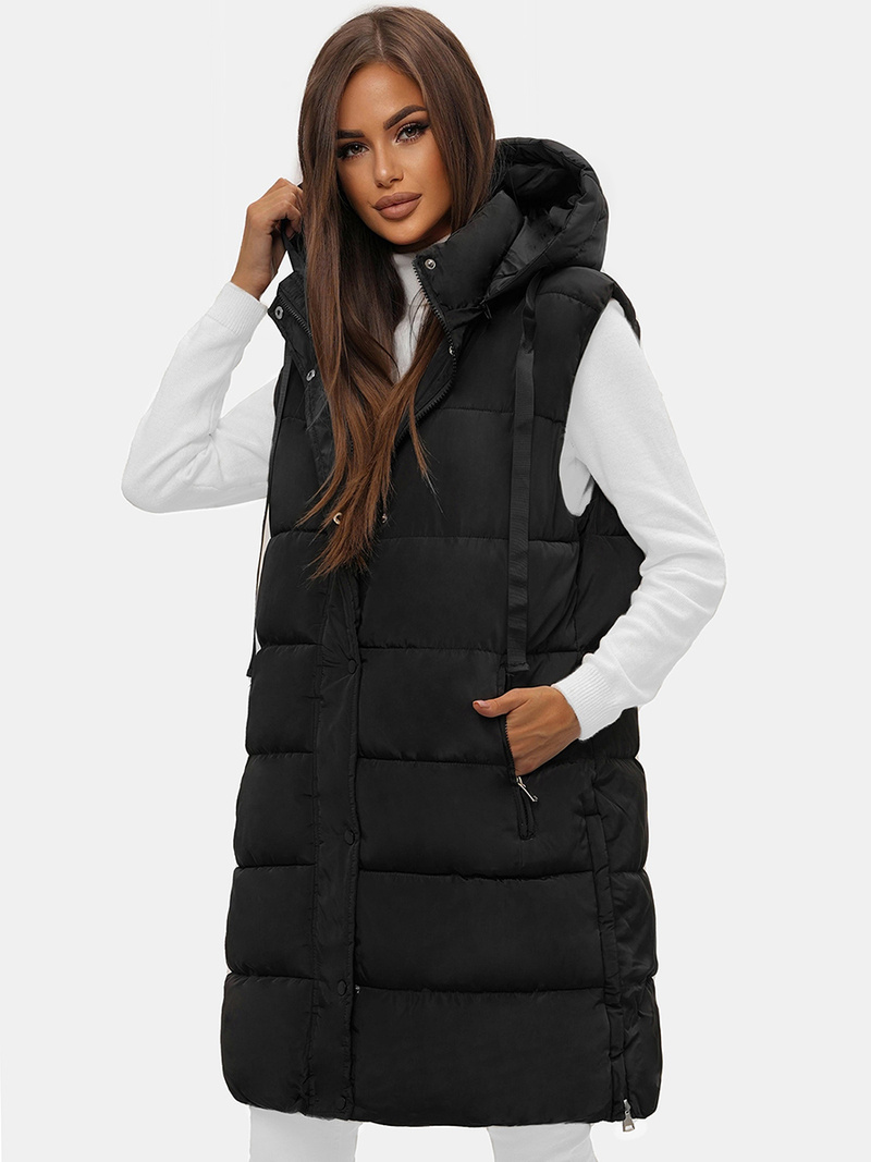 Juoda moteriška liemenė OZONEE O/81276