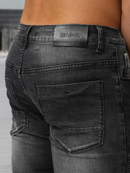 Juoda vyriški džinsai OZONEE NB/MP0142NZ