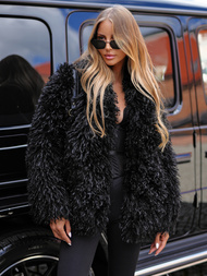 Juoda moteriška striukė OZONEE JS/11Z8251