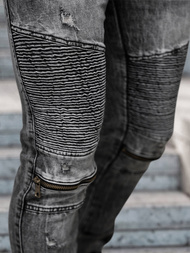 Juodai vyriški džinsai OZONEE NB/MP0069N