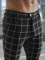 Juoda Vyriškos Chino Kelnės OZONEE O/P4009Z