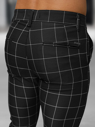  Juodos vyriškos chino kelnės OZONEE DJ/5505Z