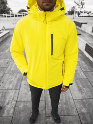 Geltona vyriška striukė OZONEE JS/HH011/26Z