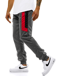 Grafitinės vyriškos sportinės kelnės OZONEE JS/JZ11019
