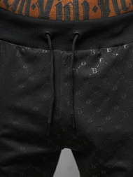 Juoda vyriškos sportinės kelnės OZONEE O/PS6021