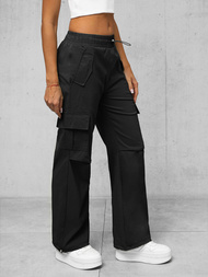 Juodos moteriškos kelnės OZONEE O/TT00393