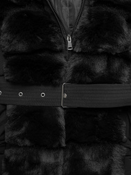 Juoda moteriška striukė OZONEE JS/11Z8096