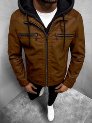 Camel vyriška odinė striukė OZONEE JB/JP1171Z