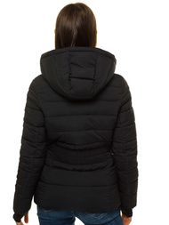 Juoda moteriška striukė OZONEE O/M201/1