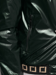 Tamsiai-žalia moteriška striukė OZONEE JS/16M9087/136