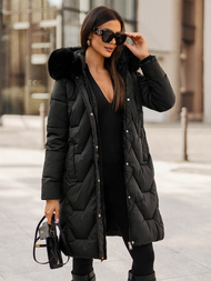 Juoda moteriška striukė OZONEE JS/16M9202/392