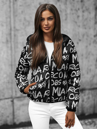 Juoda moteriška dvipusis striukė OZONEE O/H953