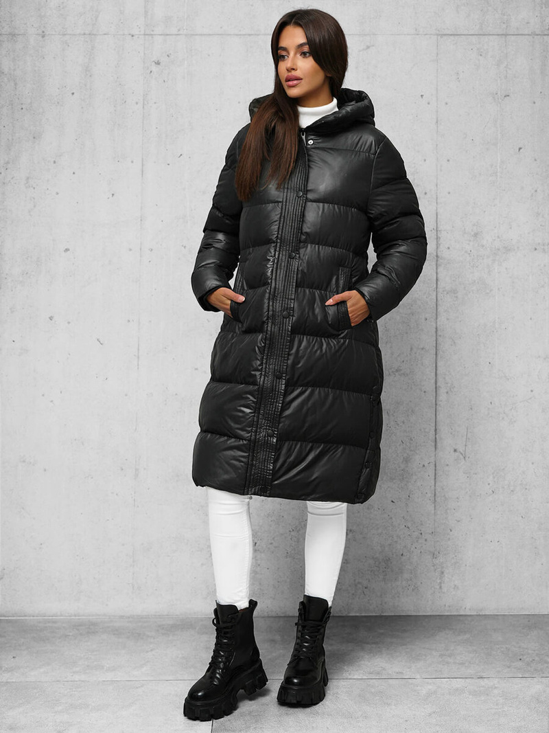 Juoda moteriška striukė OZONEE JS/5M3253/392