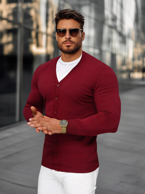 Bordinis vyriškas megztinis OZONEE NB/MM6006/7Z