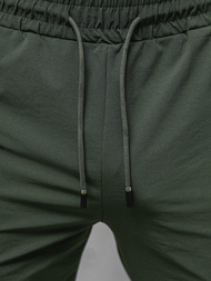 Rusvai žalsvos Vyriškos Chino Kelnės OZONEE O/DC468