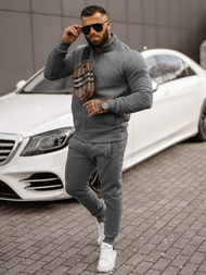 Grafitinis vyriškas sportinis kostiumas OZONEE JS/68C10385/5Z