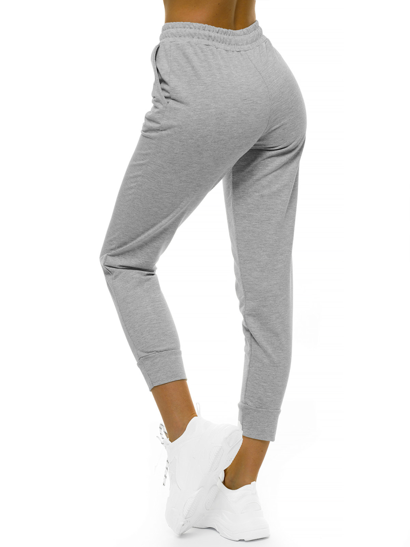 Šviesiai-Pilkos moteriškos sportinės kelnės OZONEE O/MB2002/21