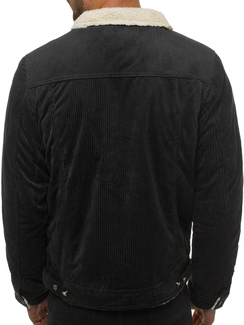 Juoda Vyriška striukė OZONEE JB/JP1179/1