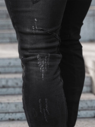 Juodai vyriški džinsai OZONEE NB/MP0025NZ