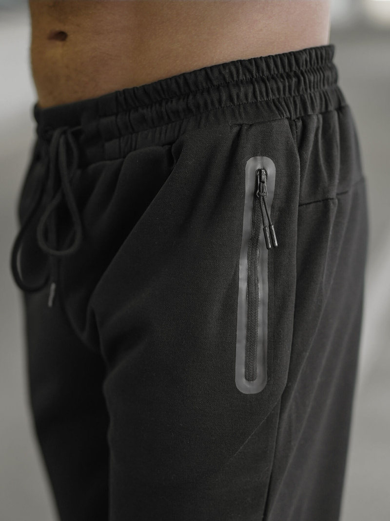 Juoda vyriškos sportinės kelnės OZONEE JS/17K1998/3