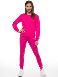 Rožinės moteriškos sportinės kelnės OZONEE JS/CK01