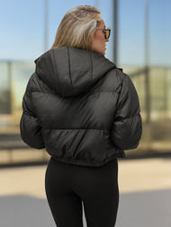 Juoda moteriška striukė OZONEE JS/5M3260/392Z