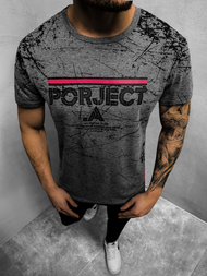 Grafitiniai vyriški marškinėliai OZONEE JS/SS10917Z