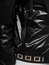 Juodi moteriška striukė OZONEE JS/16M9087/392