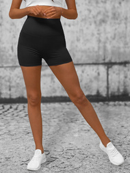 Trumpos moteriškos tamprės juodos OZONEE O/LK382