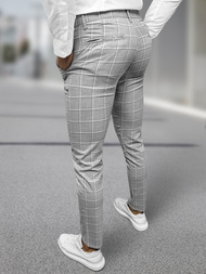 Pilkos vyriškos chino kelnės OZONEE DJ/5522Z