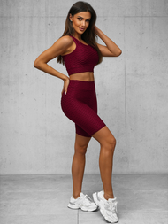 Bordinis moteriškas sportinis dviejų dalių kostiumas OZONEE O/22754Z