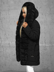 Juoda moteriška striukė OZONEE JS/11Z8096