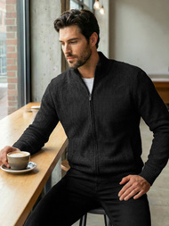 Tamsiai vyriškas megztinis OZONEE JS/59B3611/3