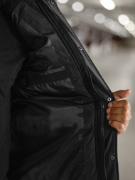 Juoda vyriška striukė OZONEE JS/57M7503/392