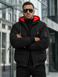 Juoda vyriška striukė OZONEE JS/31M5003Z