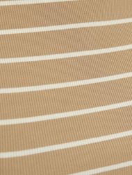 Smėlinis moteriški marškinėliai OZONEE JS/96T659/6